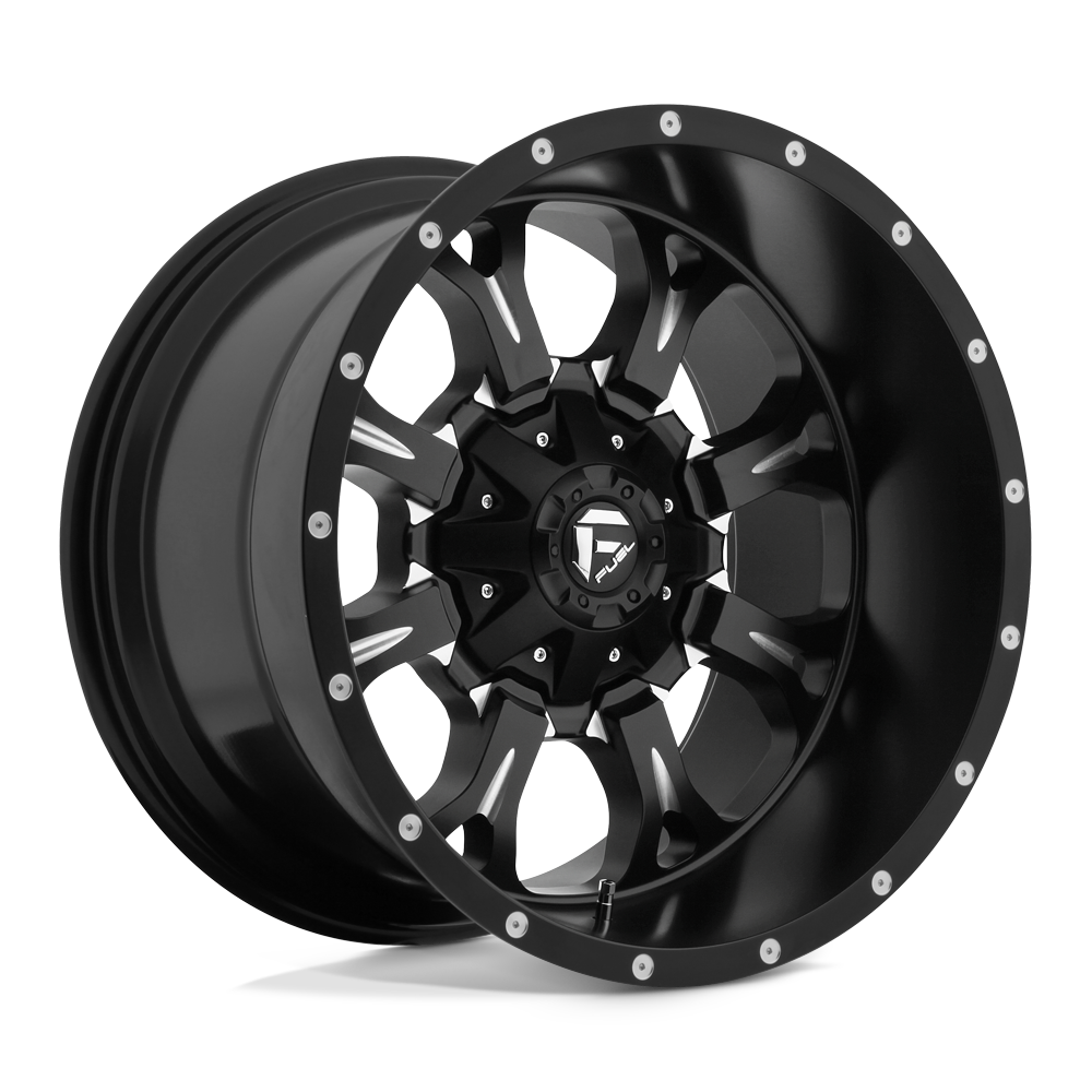 CARBURANT TOUT-TERRAIN D517 KRANK 20X12 6X135 / 6X139.7 -44 106.1 NOIR MAT FRAISÉ