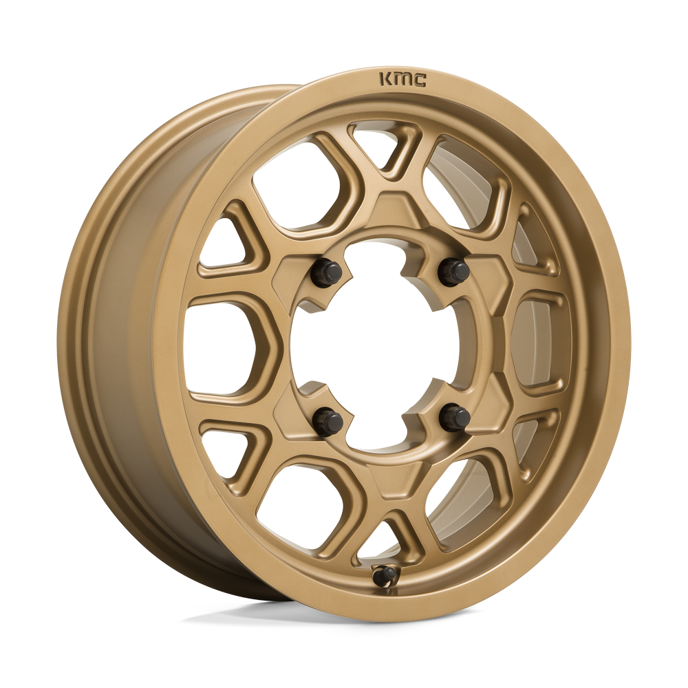 KMC WHEELS POWERSPORTS KS133 MESA LITE 15X6 4X137 38 96 MATTE BRONZE