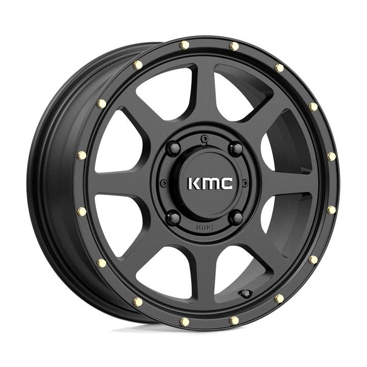 KMC WHEELS POWERSPORTS KS134 ADDICT 2 15X6 4X137 38 112.1 SATIN BLACK