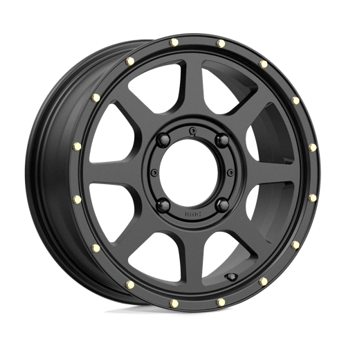 KMC WHEELS POWERSPORTS KS134 ADDICT 2 15X6 4X137 38 112.1 SATIN BLACK