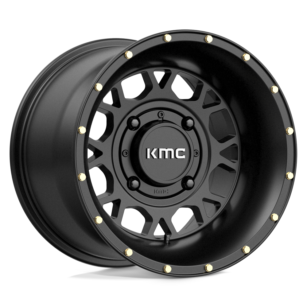KMC ROUES POWERSPORTS KS135 GRENADE 14X10 4X156 0 132 NOIR SATINÉ