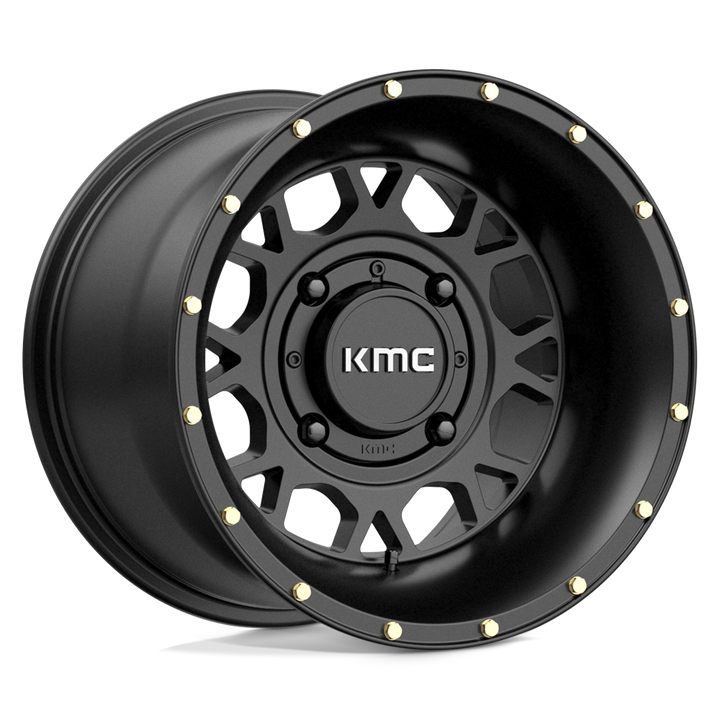 KMC ROUES POWERSPORTS KS135 GRENADE 14X10 4X156 0 132 NOIR SATINÉ