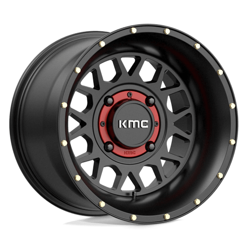 KMC ROUES POWERSPORTS KS135 GRENADE 15X10 4X156 0 132 NOIR SATINÉ