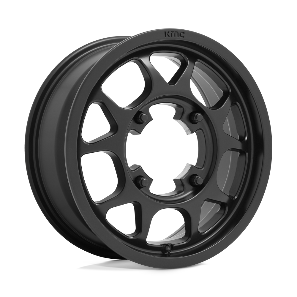 KMC WHEELS POWERSPORTS KS136 TORO 15X6 4X156 38 115.1 SATIN BLACK