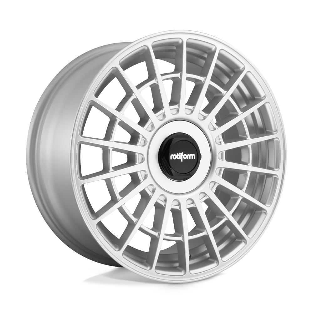 Rotiform 1pc R143 Las-r 20x8.5 5x114.3 / 5x120 35 72.56 Gloss Silver