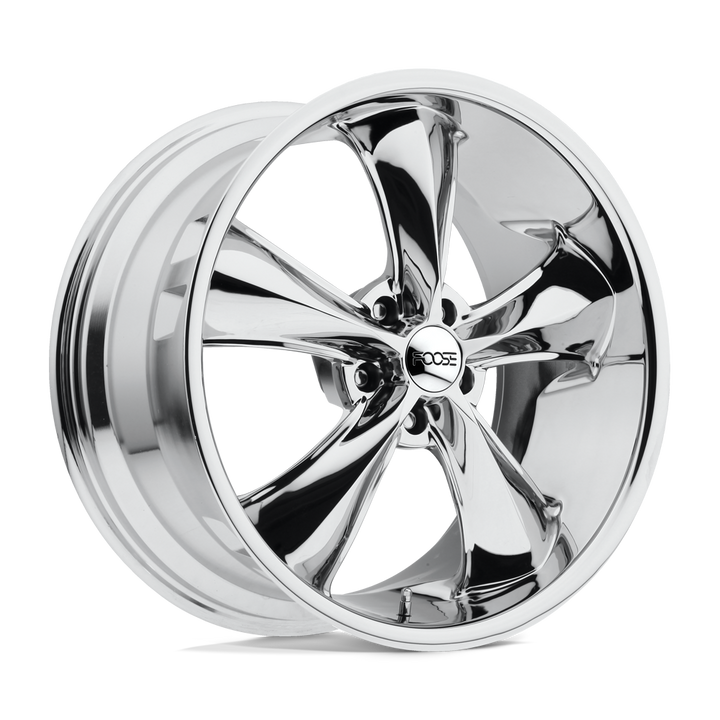 Foose 1pc F105 Legend 20x8.5 5x115 7 71.5 Chrome Plated