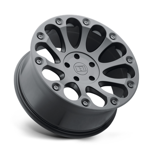 Niveau 8 Impact 17x8,5 5x114,3 -24 76,1 Noir mat