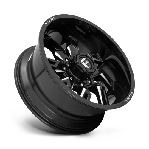 CARBURANT TOUT-TERRAIN D747 LOCKDOWN 22X10 6X135 -18 87.1 NOIR BRILLANT FRAISÉ
