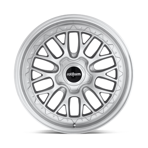Rotiform 1pc R155 Lsr 19x8.5 5x112 45 66.56 Gloss Silver Machined