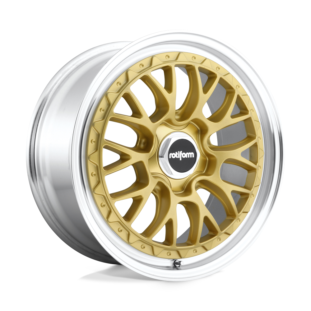 Rotiform 1pc R156 Lsr 18x8.5 5x112 35 66.56 Or Mat Usiné