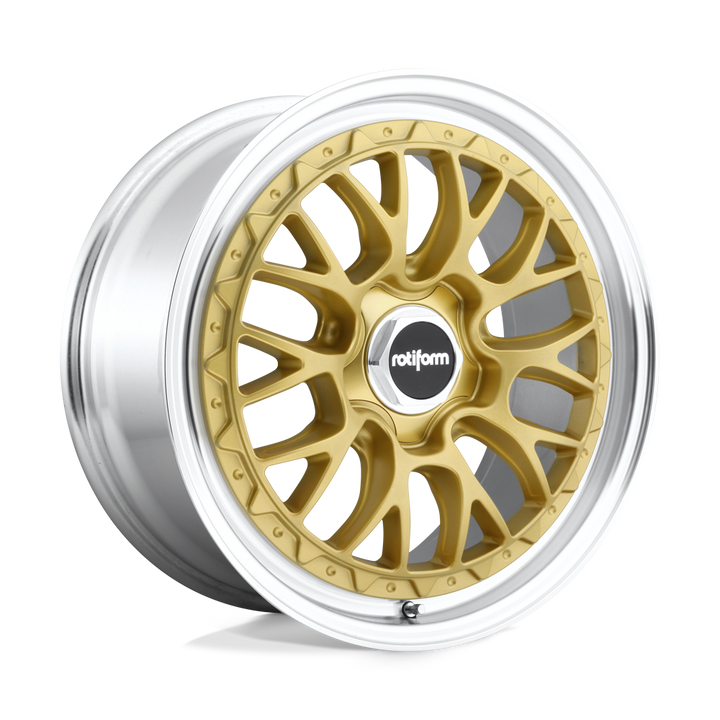 Rotiform 1pc R156 Lsr 19x8.5 5x112 35 66.56 Or Mat Usiné