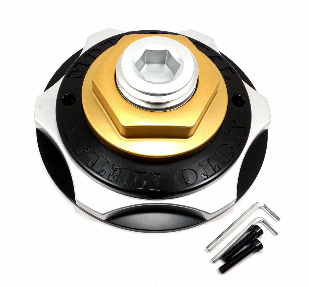 Moto Mo977 (Blk/slv/blk/gld/slv) Cap