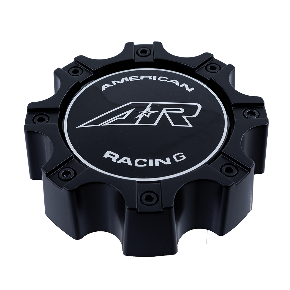 Ar Cap Ar708 Matte Black 8 Lug