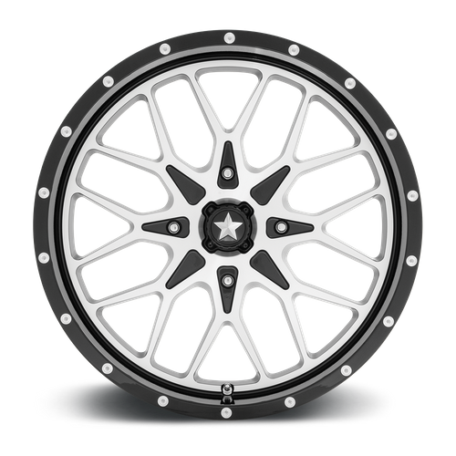 MSA Offroad Wheels M45 Portal 15x7 4x137 10 96 Gloss Black Machined