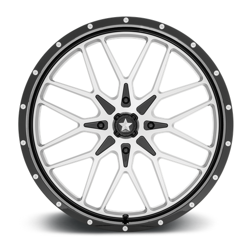 MSA Offroad Wheels M45 Portal 24x7 4x137 0 112.1 Gloss Black Machined