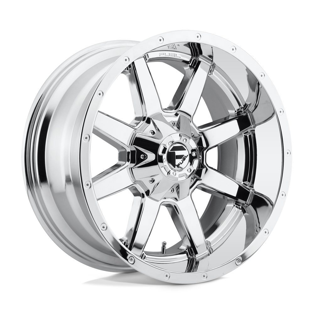 CARBURANT TOUT-TERRAIN D536 MAVERICK 20X10 6X135 / 6X139.7 -18 106.1 CHROMÉ