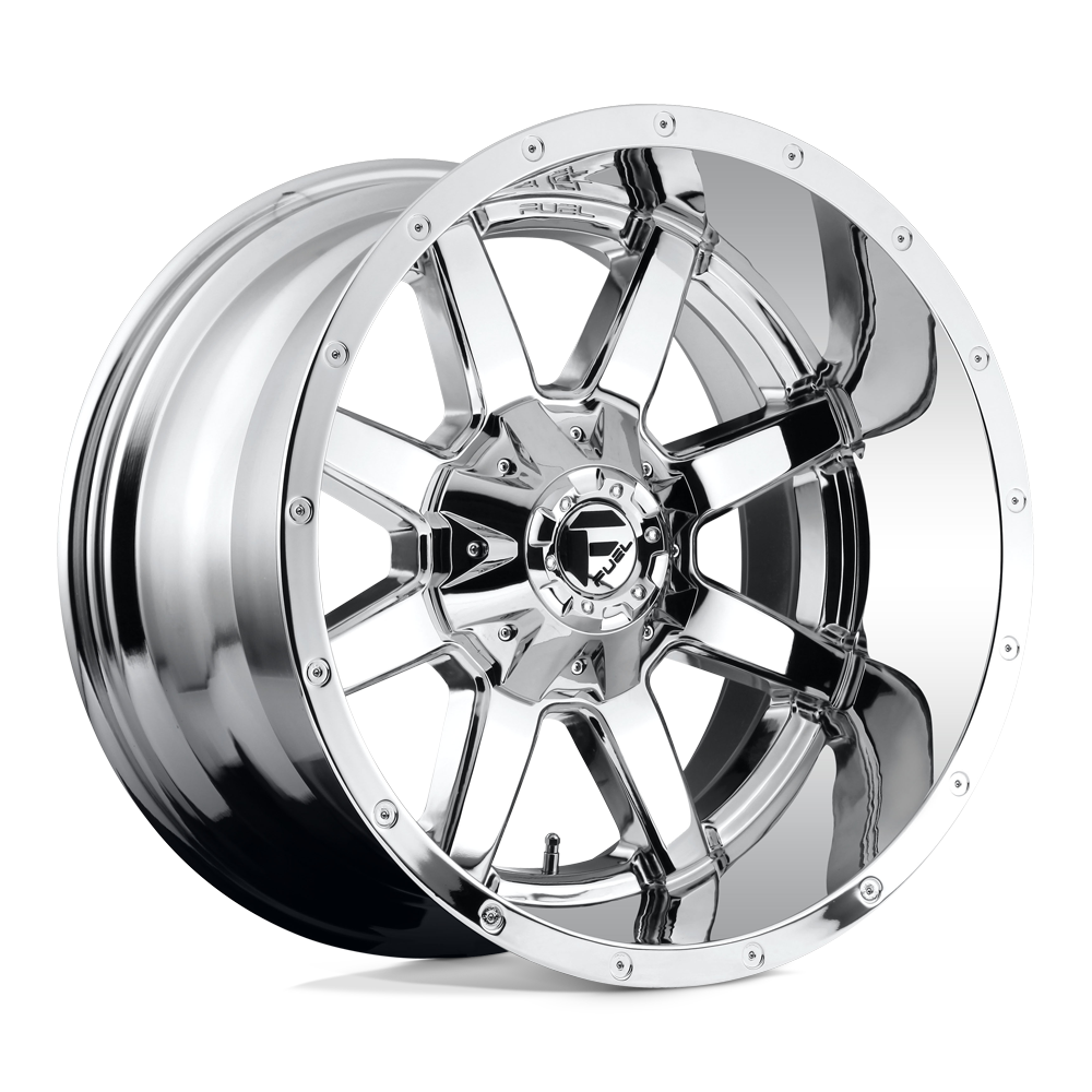 CARBURANT TOUT-TERRAIN D536 MAVERICK 20X12 6X135 / 6X139.7 -44 106.1 CHROMÉ