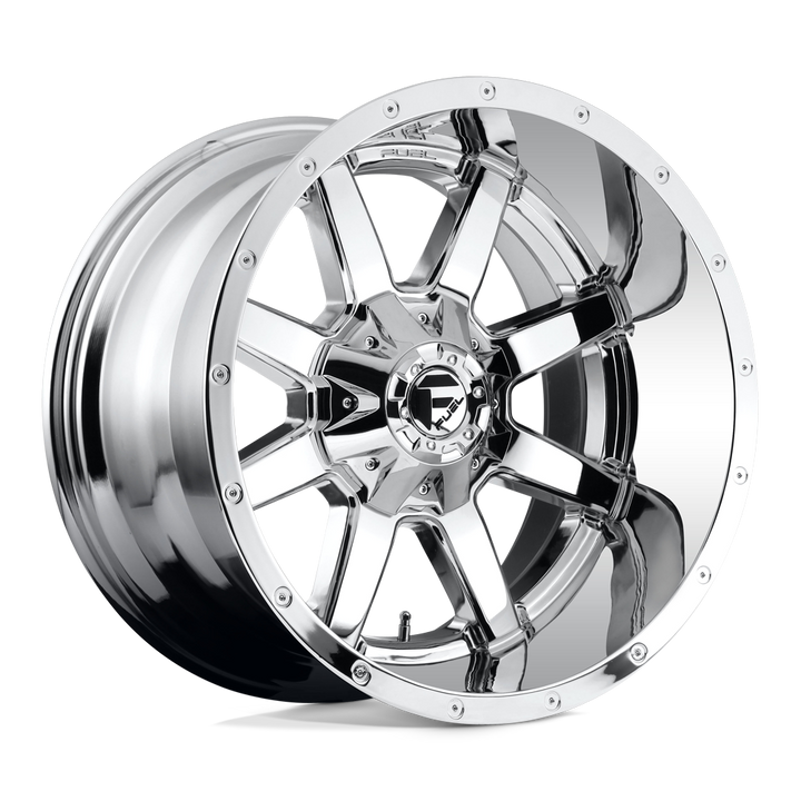 CARBURANT TOUT-TERRAIN D536 MAVERICK 20X12 6X135 / 6X139.7 -44 106.1 CHROMÉ