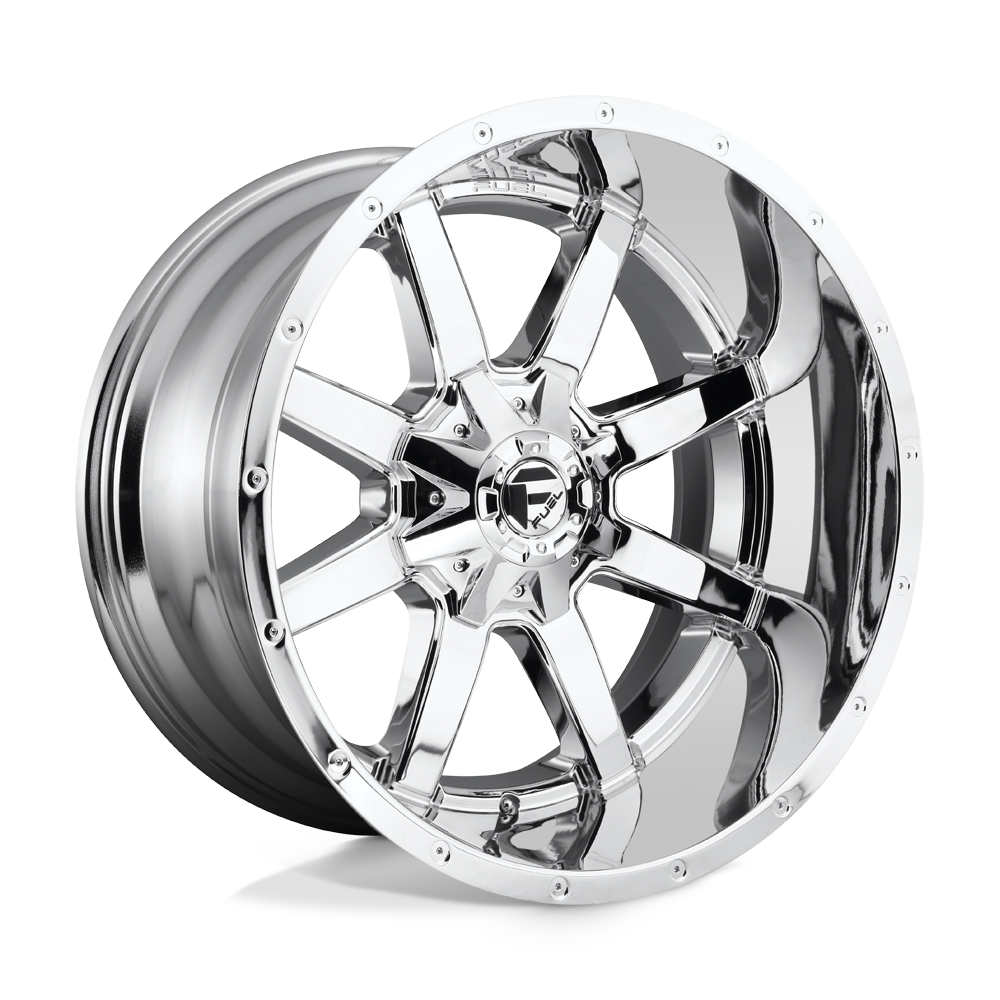 CARBURANT TOUT-TERRAIN D536 MAVERICK 20X10 6X135 / 6X139.7 -24 106.1 CHROMÉ