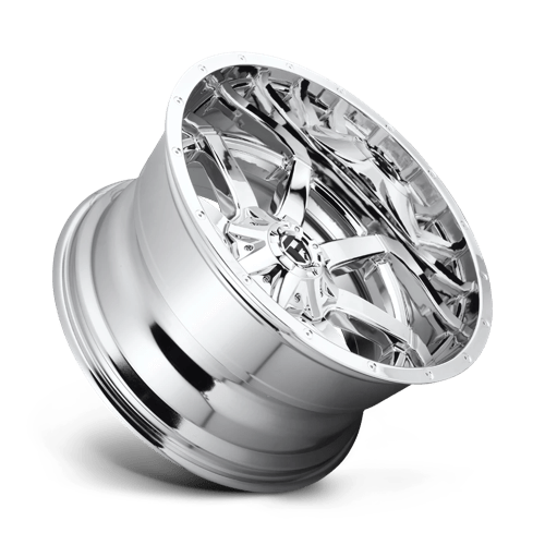 CARBURANT TOUT-TERRAIN D536 MAVERICK 17X9 8X165.1 -12 125.1 CHROMÉ