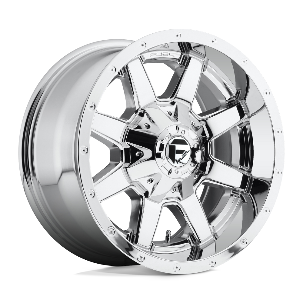 CARBURANT TOUT-TERRAIN D536 MAVERICK 17X9 6X135 / 6X139.7 -12 106.1 CHROMÉ