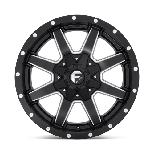 CARBURANT TOUT-TERRAIN D538 MAVERICK 20X9 5X114.3 / 5X120 38 72.56 NOIR MAT FRAISÉ