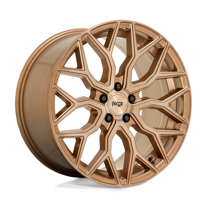 Niche 1pc M263 Mazzanti 20x10.5 5x114.3 40 72.56 Bronze Brossé
