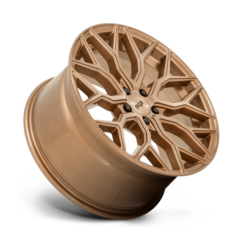 Niche 1pc M263 Mazzanti 22x10 5x120 30 72.56 Bronze Brushed