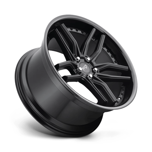 Niche 1pc M194 Methos 20x9 5x120 35 72.56 Noir Brillant Noir Mat