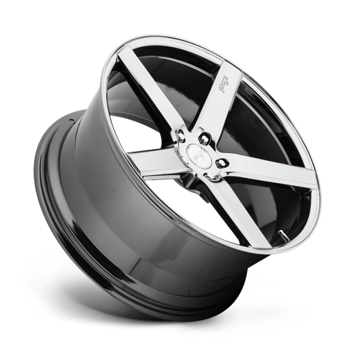 Niche 1pc M132 Milan 20x8.5 5x114.3 35 72.56 Chrome Plated