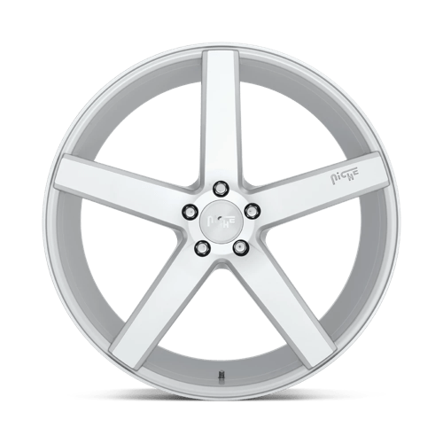Niche 1pc M135 Milan 19x8.5 5x114.3 35 72.56 Argent Brillant Usiné