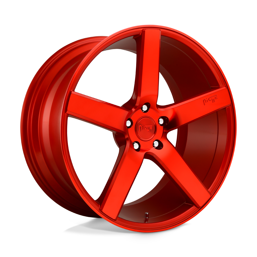 Niche 1pc M187 Milan 20x10.5 5x120 35 72.56 Rouge Bonbon