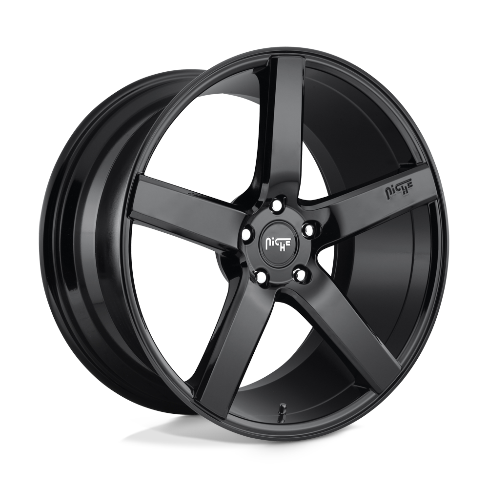 Niche 1pc M188 Milan 20x10 5x114.3 40 72.56 Gloss Black