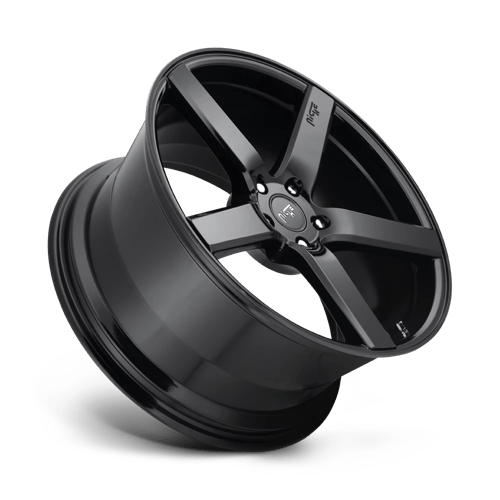 Niche 1pc M188 Milan 20x10 5x114.3 40 72.56 Gloss Black