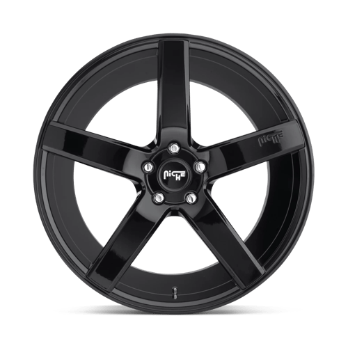 Niche 1pc M188 Milan 20x8.5 5x120 35 72.56 Gloss Black