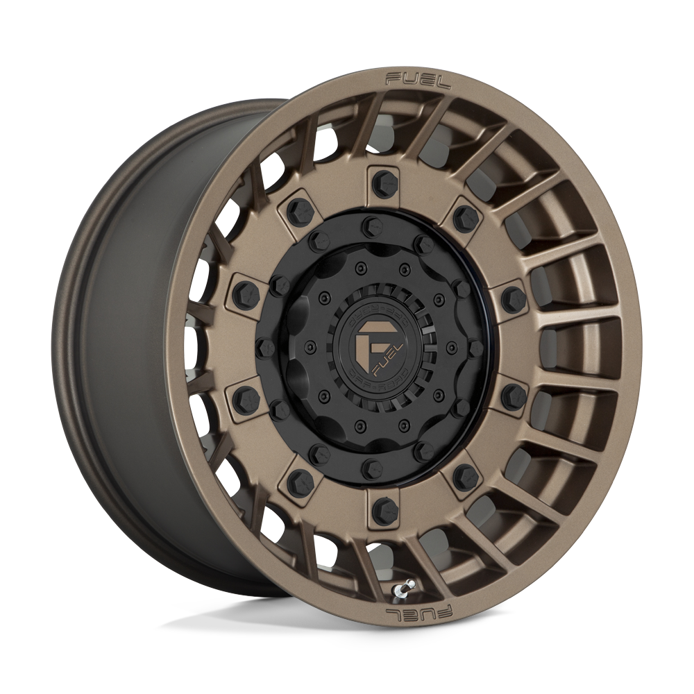 CARBURANT TOUT-TERRAIN D725 MILITIA 20X10 6X135 / 6X139.7 -18 106.1 BRONZE MAT &amp; NOIR