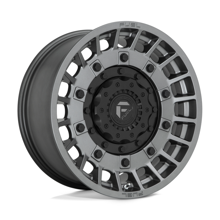 CARBURANT TOUT-TERRAIN D726 MILITIA 17X9 5X114.3 / 5X127 1 78.1 ANTHRACITE MAT ET NOIR