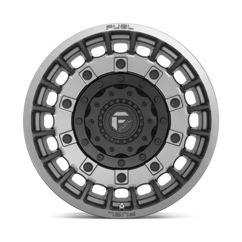FUEL OFF ROAD D726 MILITIA 20X10 8X180 -18 124.2 ANTHRACITE MAT ET NOIR