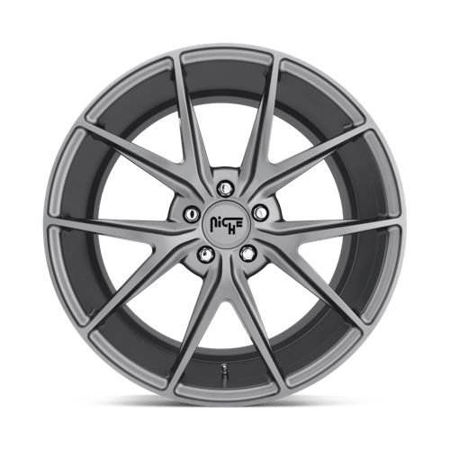 Niche 1pc M116 Misano 18x9.5 5x120 40 72.56 Matte Gun Metal