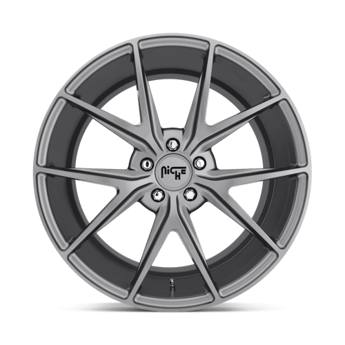 Niche 1pc M116 Misano 18x9.5 5x120 40 72.56 Matte Gun Metal