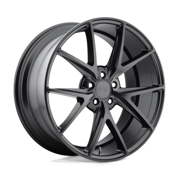 Niche 1pc M117 Misano 19x9.5 5x112 38 66.56 Noir Mat