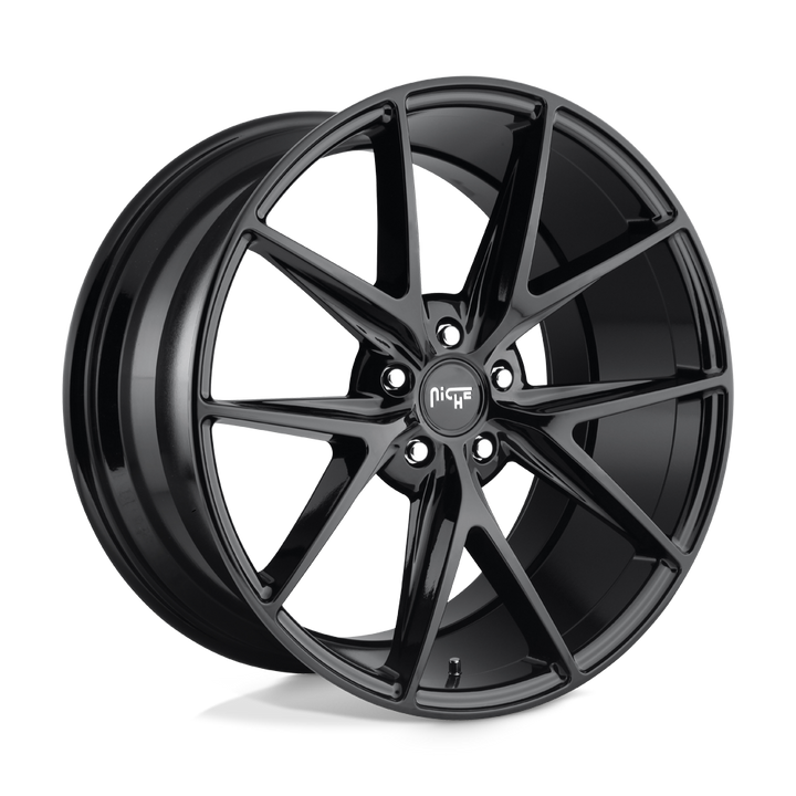 Niche 1pc M119 Misano 20x9 5x120 35 72.56 Gloss Black