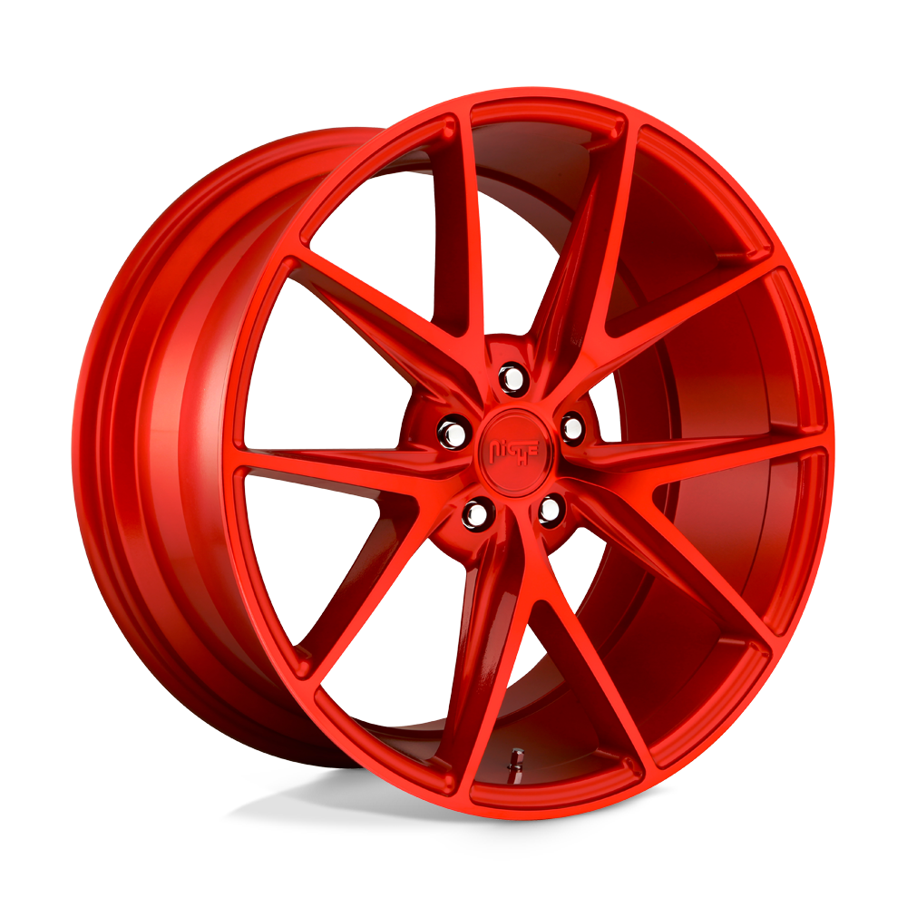 Niche 1pc M186 Misano 19x8.5 5x120 35 72.56 Candy Red