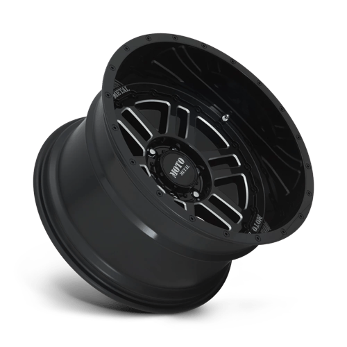 Moto Metal Mo800 Deep Six 20x10 6x139.7 -18 106.1 Gloss Black Milled