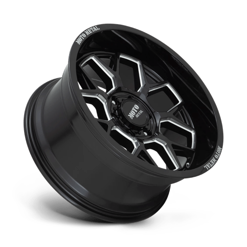 Moto Metal Mo803 Banshee 20x10 6x135 -18 87.1 Gloss Black Milled