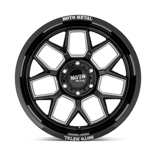 Moto Metal Mo803 Banshee 20x10 6x135 -18 87.1 Gloss Black Milled