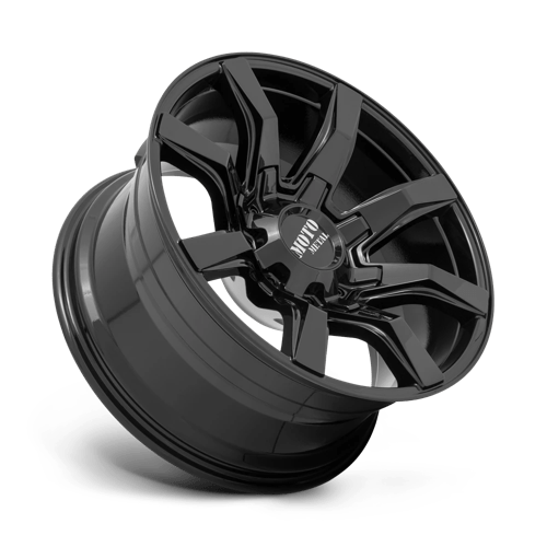 Moto Metal Mo804 Spider 22x10 6x135 / 6x139.7 -18 106.1 Gloss Black