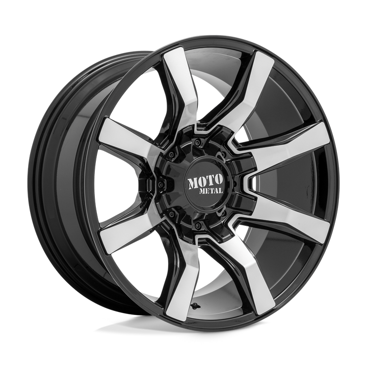 Moto Metal Mo804 Spider 20x10 8x180 12 124.2 Gloss Black Machined