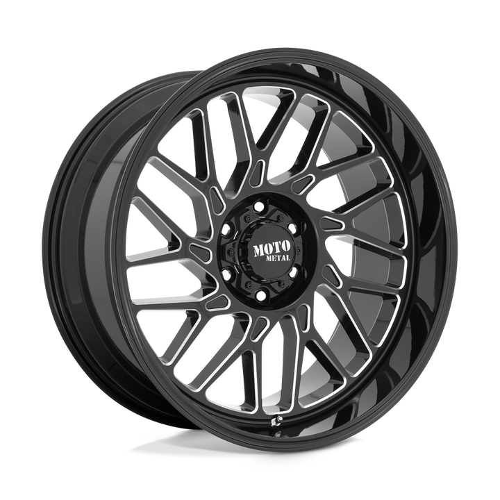 Moto Metal Mo805 22x10 8x170 -18 125.1 Gloss Black Milled