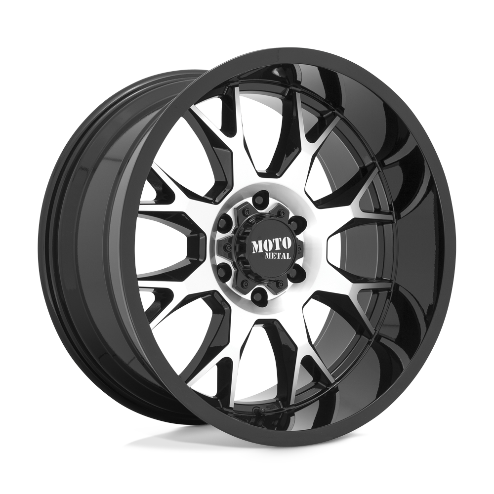 Moto Metal Mo806 20x10 5x139.7 -18 78.1 Gloss Black Machined